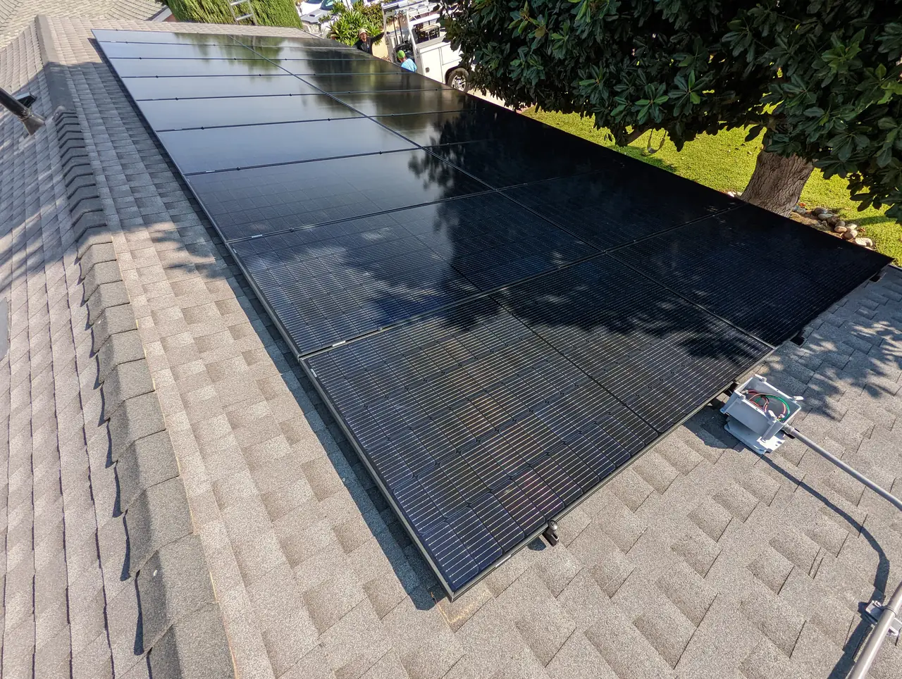 Home solar installation in Monrovia, CA