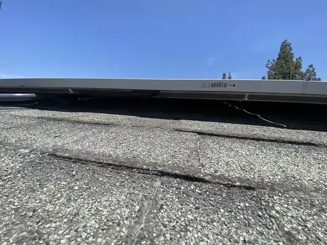 Completed residential solar project in Northridge, CA