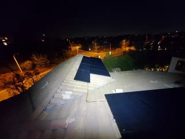 Residential PV system installed in Northridge, CA