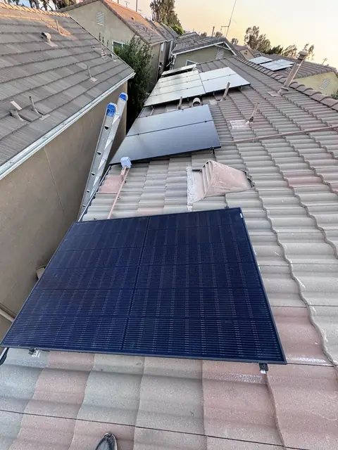 Residential PV system installed in Pacoima, CA