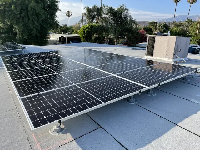 Completed residential solar project in Pacoima, CA