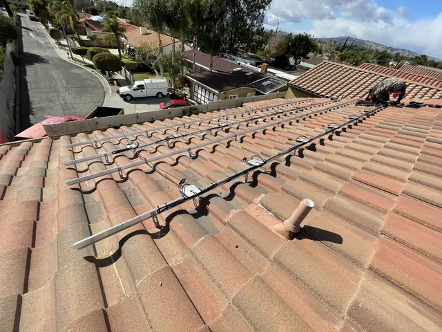 Completed residential solar project in Pacoima, CA