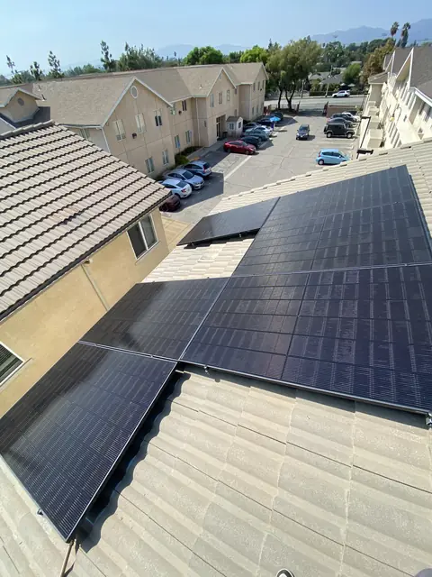 Residential PV system installed in Pacoima, CA