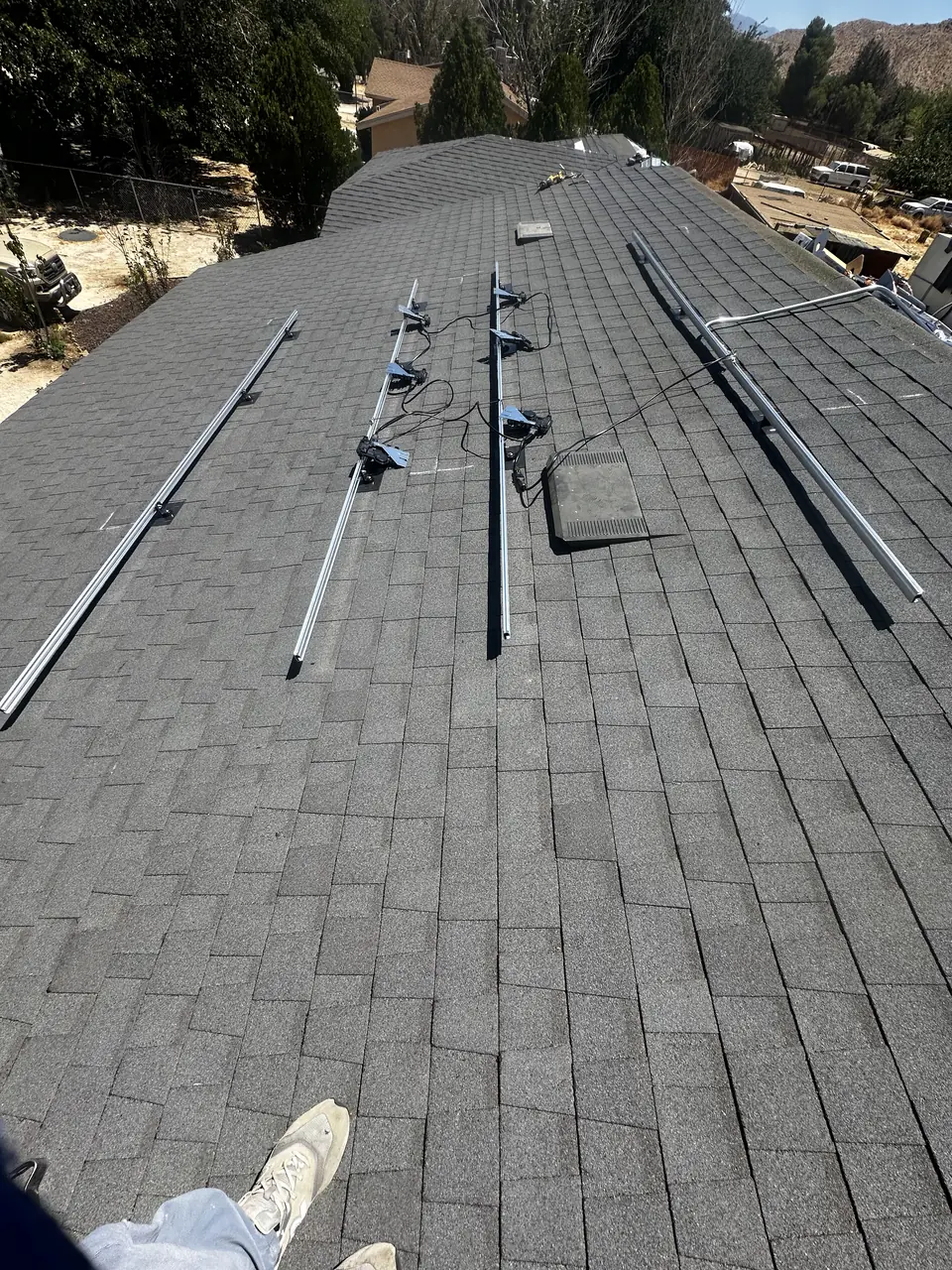 Rooftop solar installation by Cali Energy in Palmdale, CA