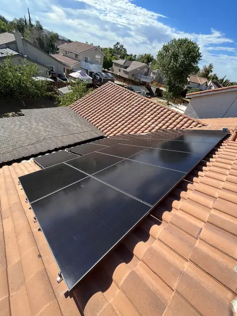 Home solar installation in Palmdale, CA