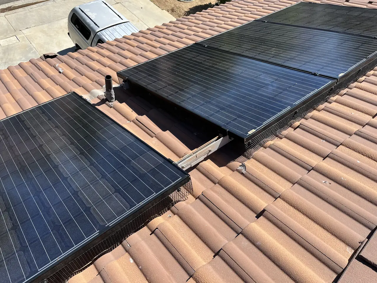Home solar installation in Palmdale, CA