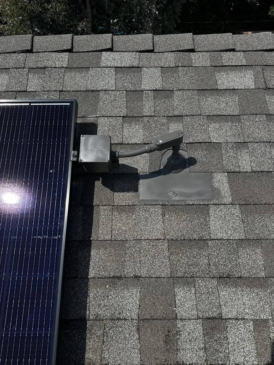 Rooftop solar installation by Cali Energy in Porter Ranch, CA