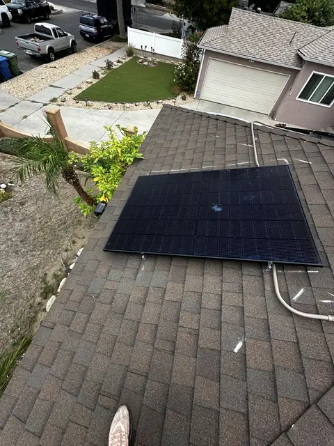 Rooftop solar installation by Cali Energy in Reseda, CA
