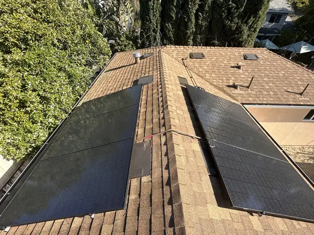 Rooftop solar installation by Cali Energy in Reseda, CA