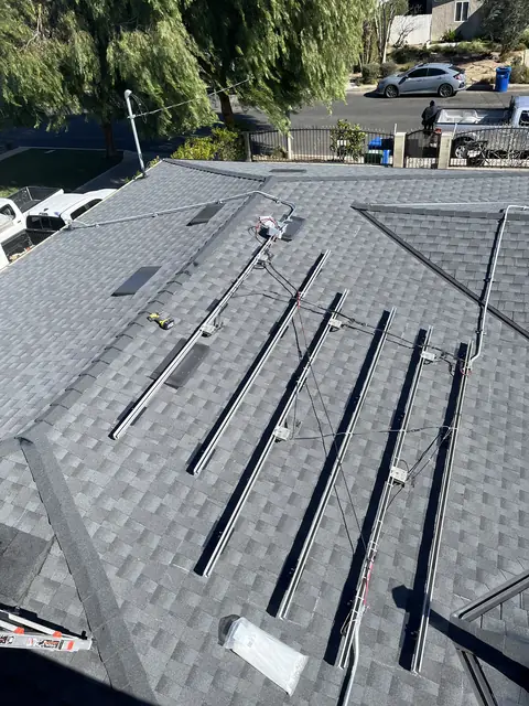 Rooftop solar installation by Cali Energy in Reseda, CA