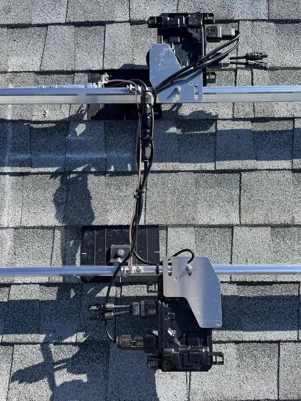 Completed residential solar project in Reseda, CA