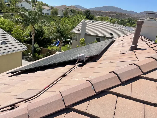 Home solar installation in Santa Clarita, CA