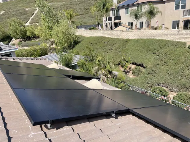 Residential PV system installed in Santa Clarita, CA