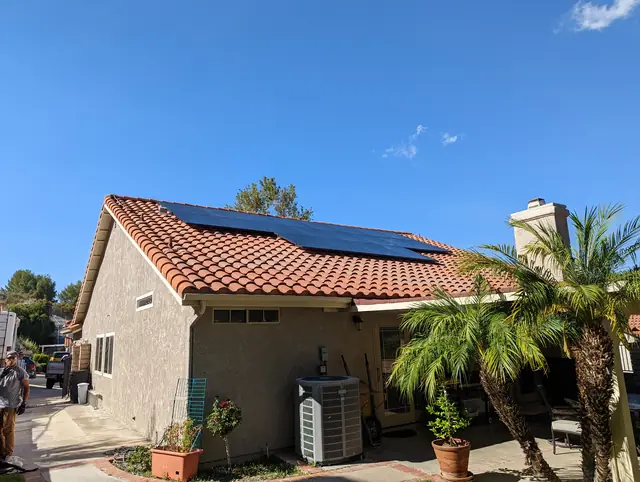 Rooftop solar installation by Cali Energy in Santa Clarita, CA