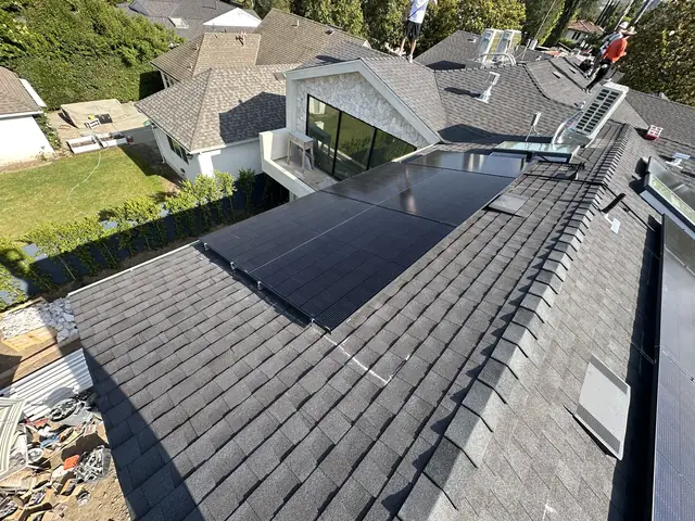Home solar installation in Sherman Oaks, CA