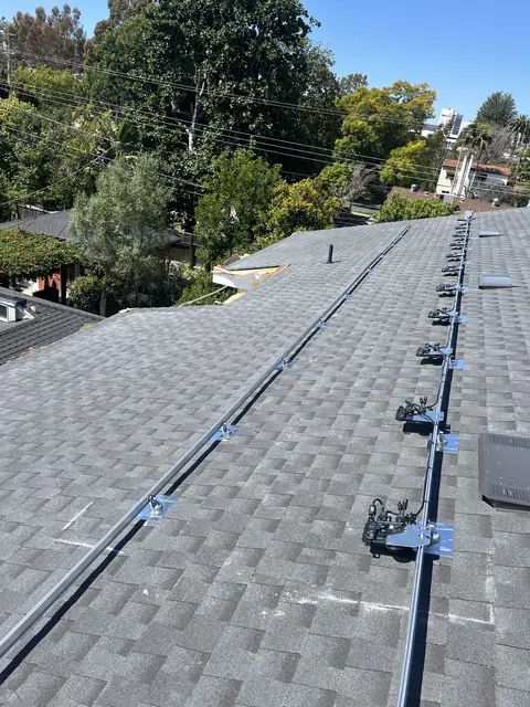 Residential PV system installed in Sherman Oaks, CA