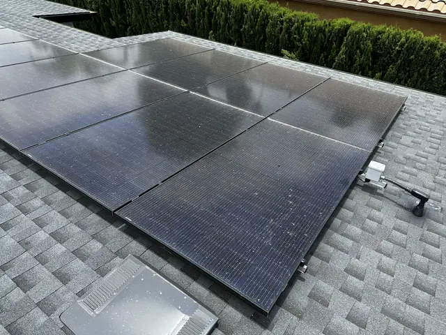 Residential PV system installed in Sherman Oaks, CA