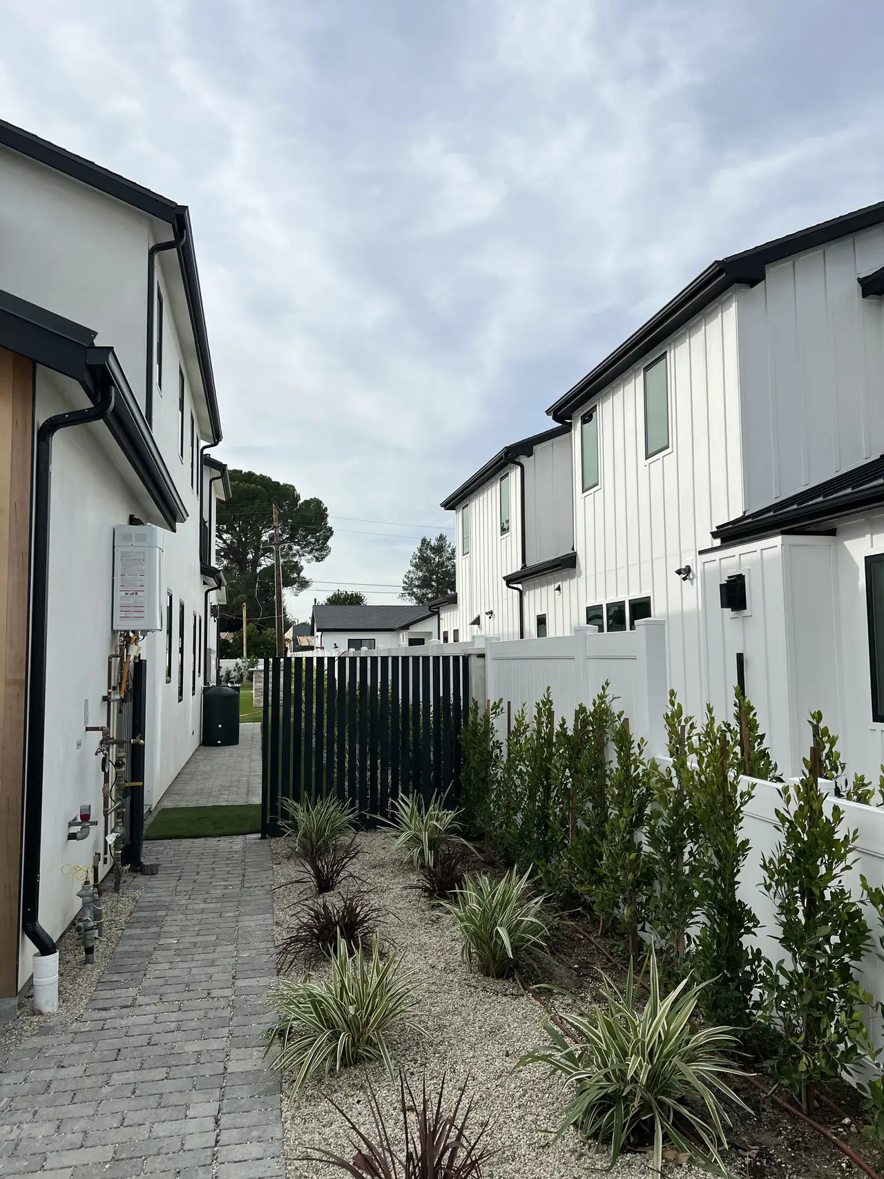 SolarEdge on two matching homes, side by side