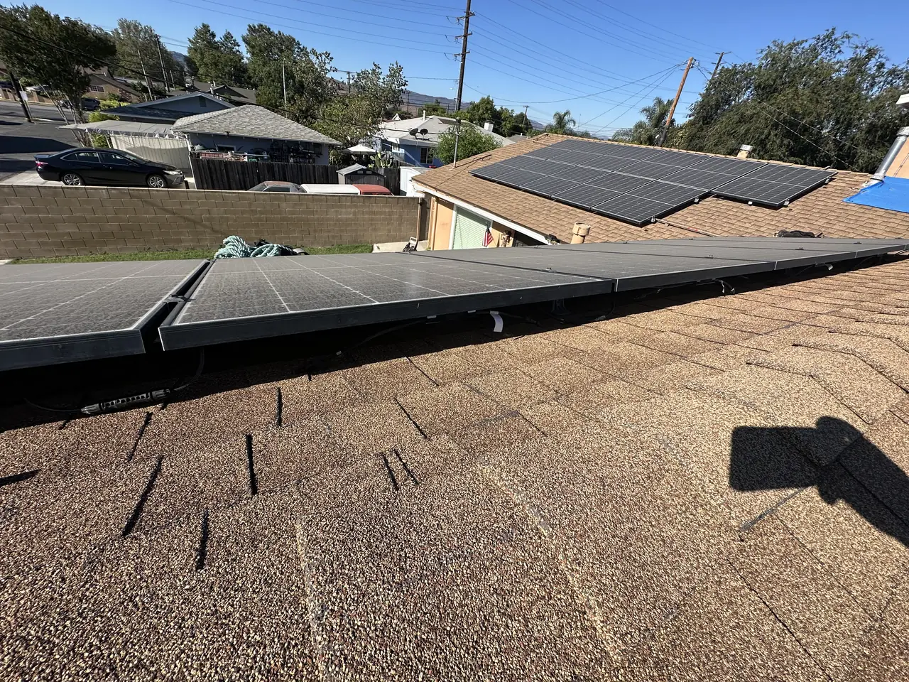 Rooftop solar installation by Cali Energy in Simi Valley, CA