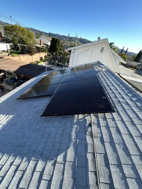 Home solar installation in Simi Valley, CA