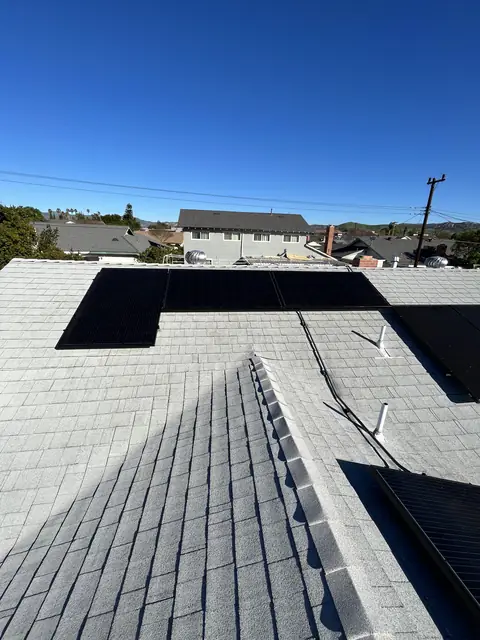 Residential PV system installed in Simi Valley, CA
