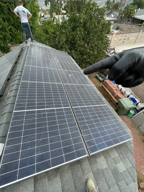 Residential PV system installed in Simi Valley, CA