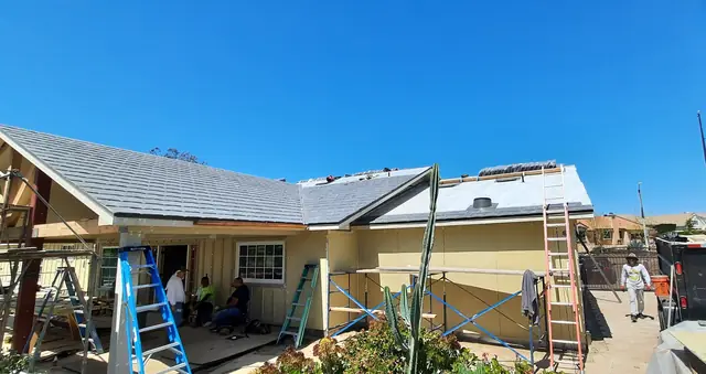 New tile roof installed by Cali Energy in Simi Valley, CA