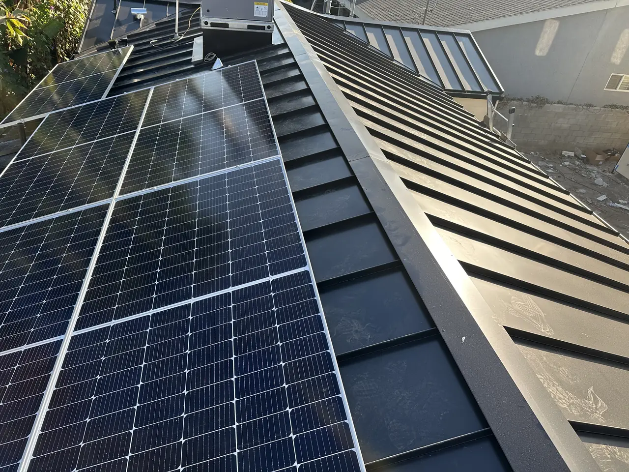 We asked for the building final and the solar final on one date