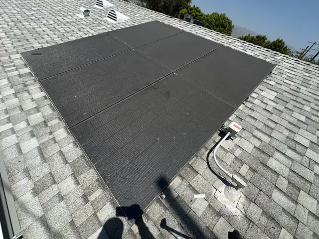 Residential PV system installed in Sun Valley, CA