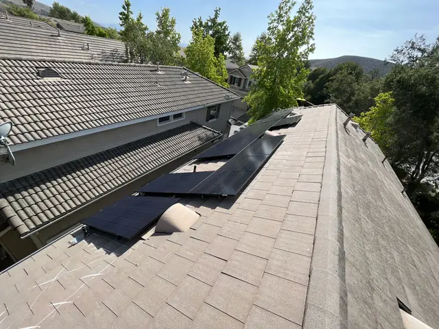 Residential PV system installed in Thousand Oaks, CA