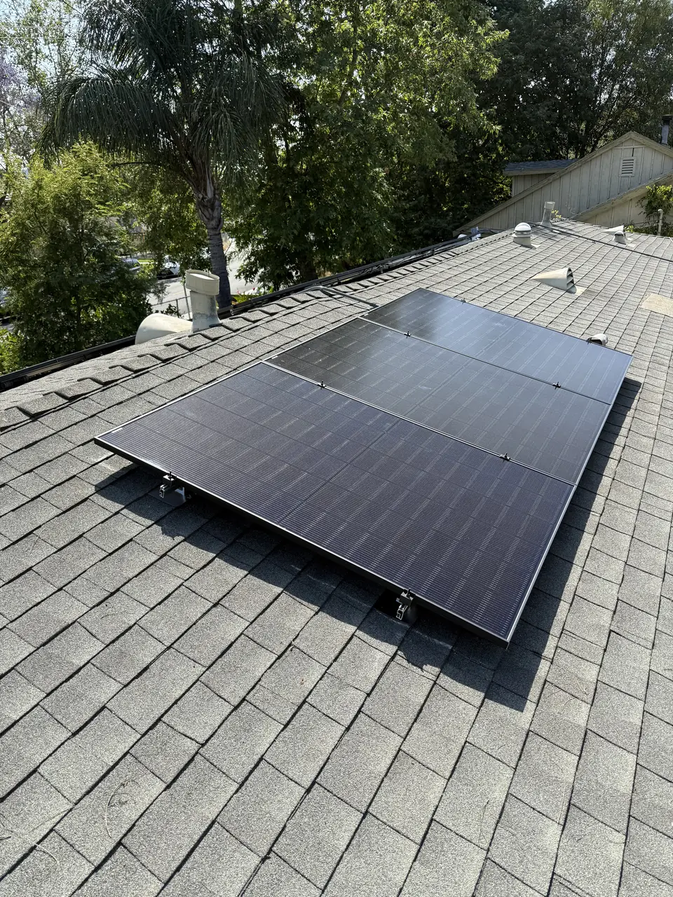 Rooftop solar installation by Cali Energy in Thousand Oaks, CA