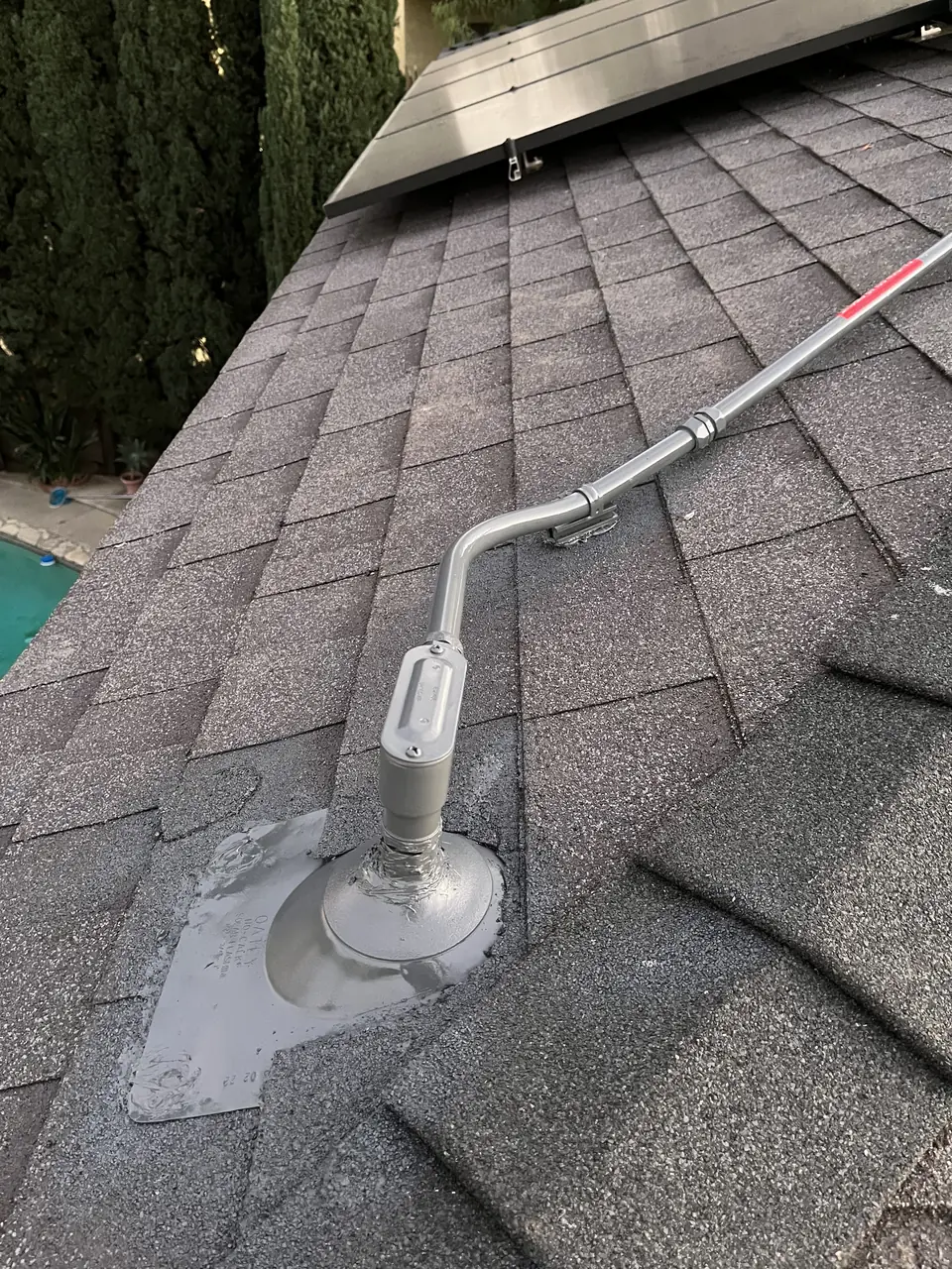 Home solar installation in Van Nuys, CA