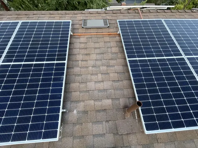 Residential PV system installed in West Hills, CA