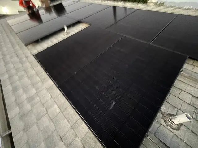 Rooftop solar installation by Cali Energy in West Hills, CA