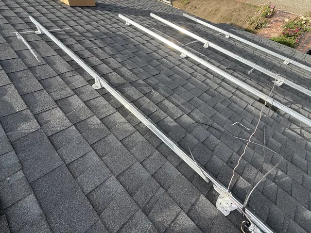 Completed residential solar project in Whittier, CA