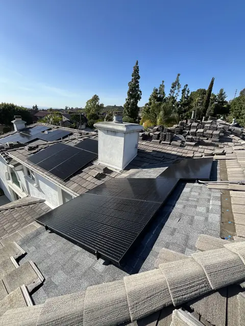 Home solar installation in Whittier, CA