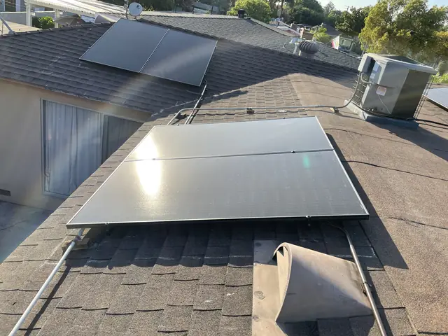 Rooftop solar installation by Cali Energy in Whittier, CA