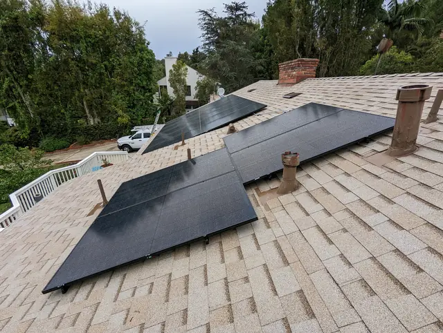 Home solar installation in Whittier, CA