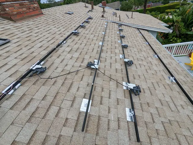 Residential PV system installed in Whittier, CA