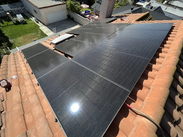 Home solar installation in Whittier, CA