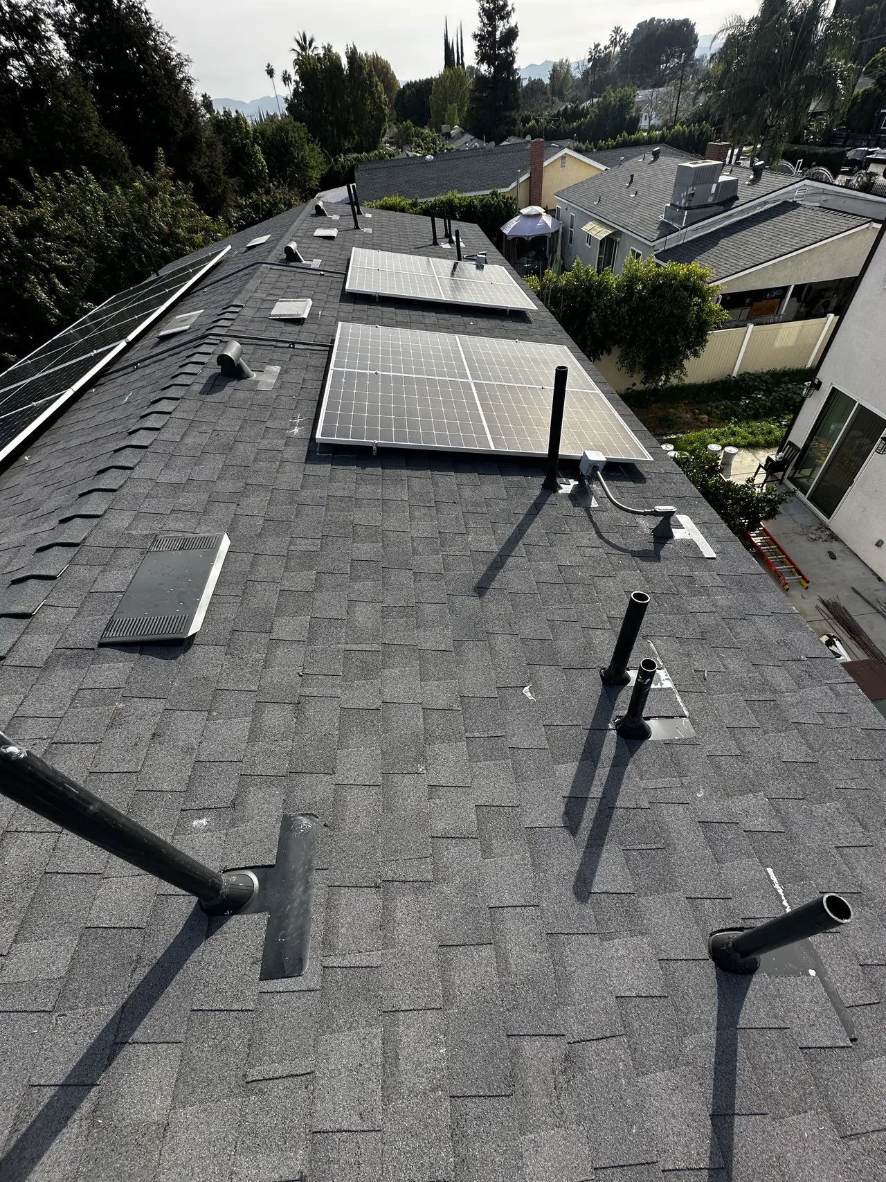 Two roofs. Two permits. One correction day