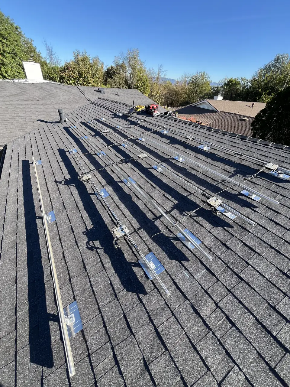 Residential PV system installed in Woodland Hills, CA
